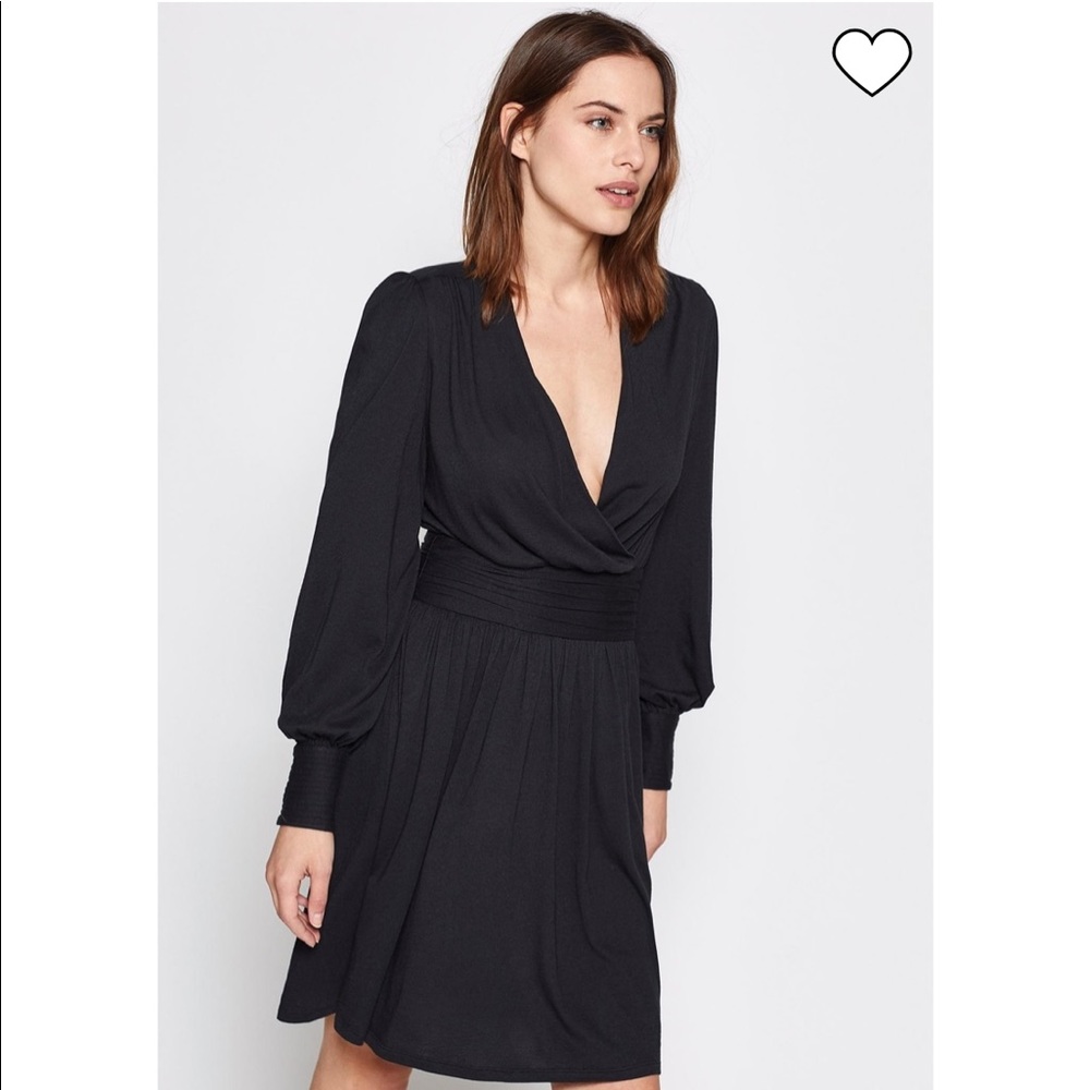 NEW Black Joie long sleeve dress size large